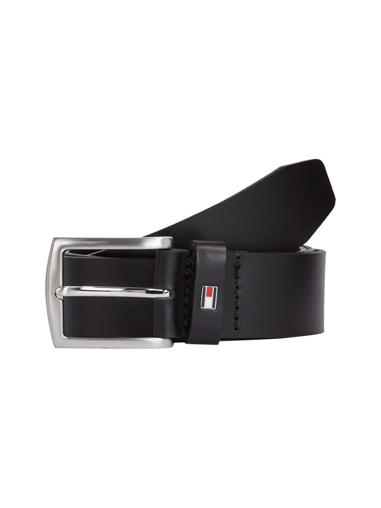 Tommy Hilfiger - Ledergürtel, für Herren, Black, Größe 95