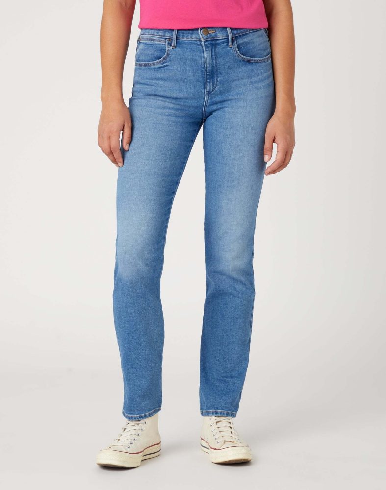 Wrangler - Jeans Slim, für Damen, Blau, Größe W33/L30
