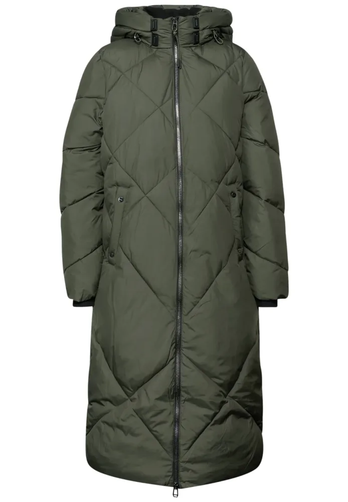 STREET ONE Steppjacke mit Kapuze Winterjacke mit Kapuze
