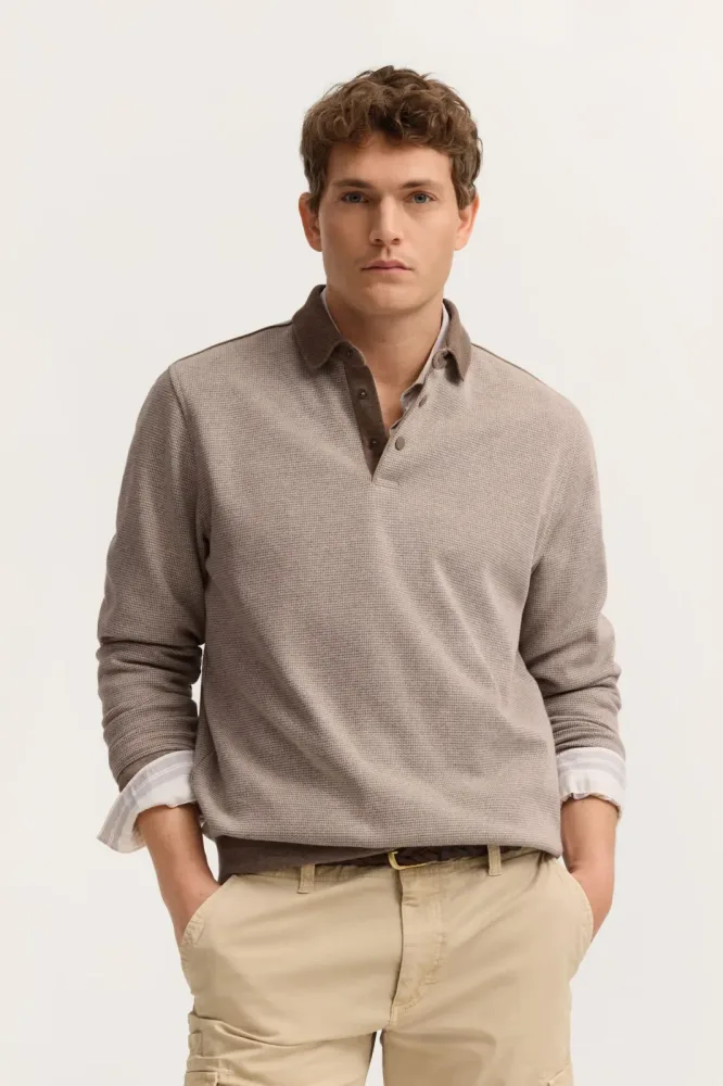 bugatti Polokragenpullover 
