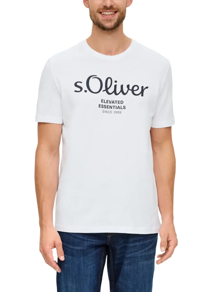 s.Oliver T-Shirt mit Logo-Print