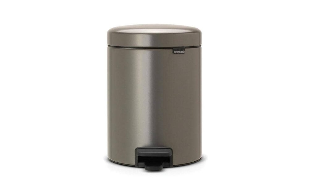 BRABANTIA - Treteimer NEWICON - beigegrau - Metall - 26.6cm/20.6cm