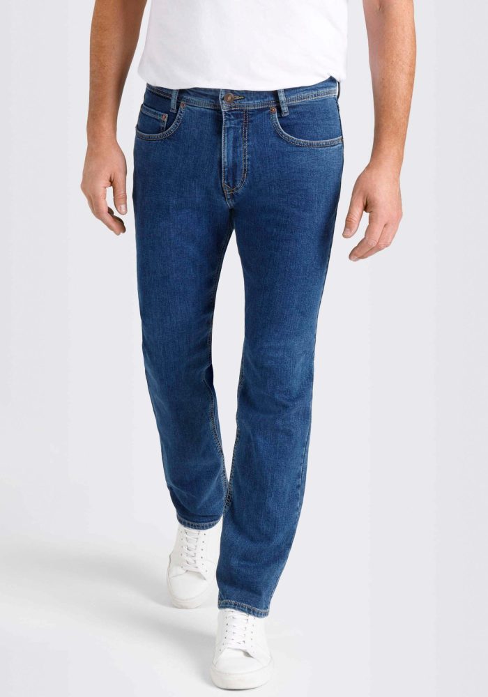 Mac - Arne Jeans Straight Fit Alpha Denim, für Herren, Himmelblau, Größe W35