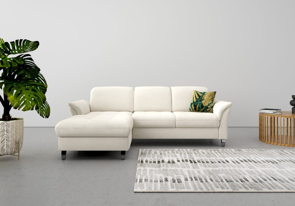 sit&more Ecksofa, wahlweise mit Kopfteilverstellung, Bettfunktion und Bettkasten