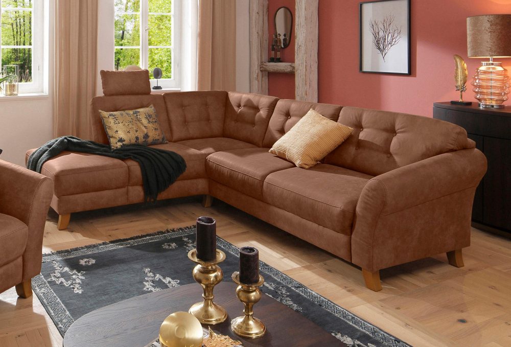 Home affaire Ecksofa »Trondheim«, mit Federkern