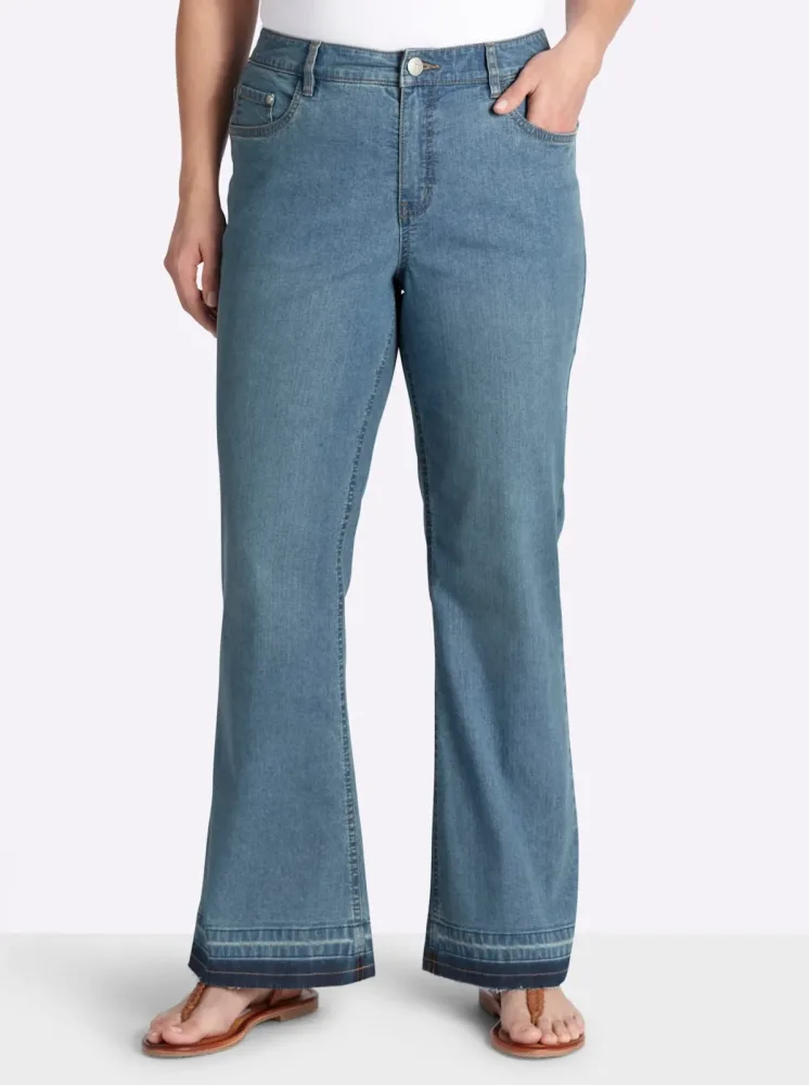Sheego Bootcut-Jeans 1