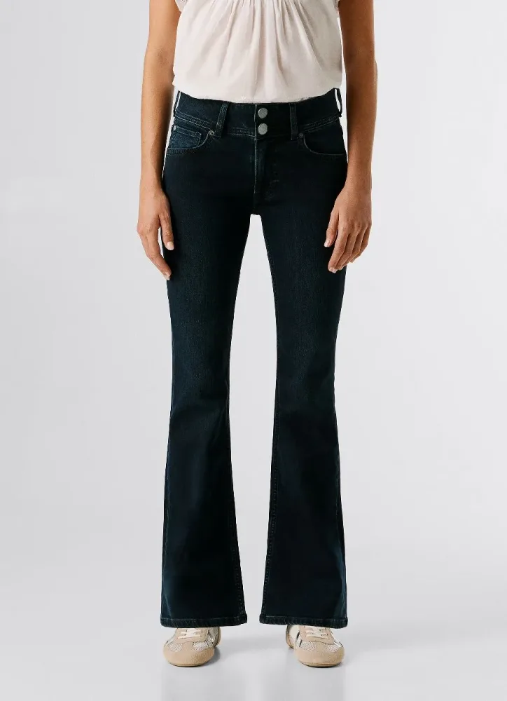 Pepe Jeans London - Venus Flare, für Damen, Nachtblau, Größe W31/L32