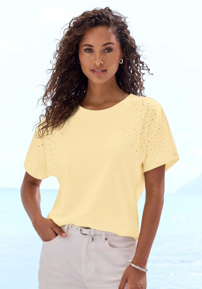 LASCANA Kurzarmshirt 