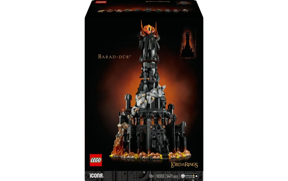LEGO® - 10333 Der Herr der Ringe: Barad-dûr™, Multicolor