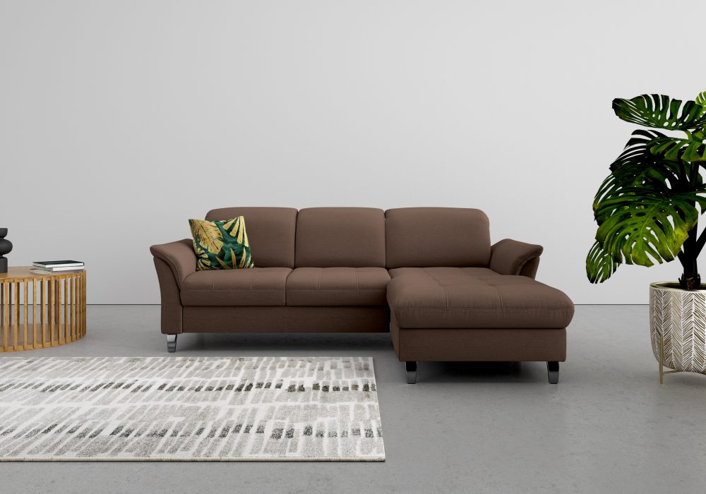 sit&more Ecksofa, wahlweise mit Kopfteilverstellung, Bettfunktion und Bettkasten