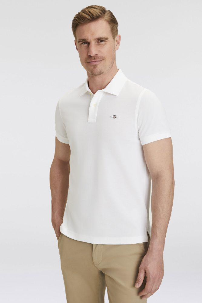 Gant - Polo Shirt, für Herren, Weiss, Größe 3XL