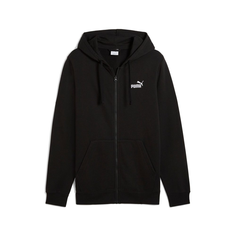 Puma - Hoodie mit Reissverschluss, für Herren, Black, Größe XL