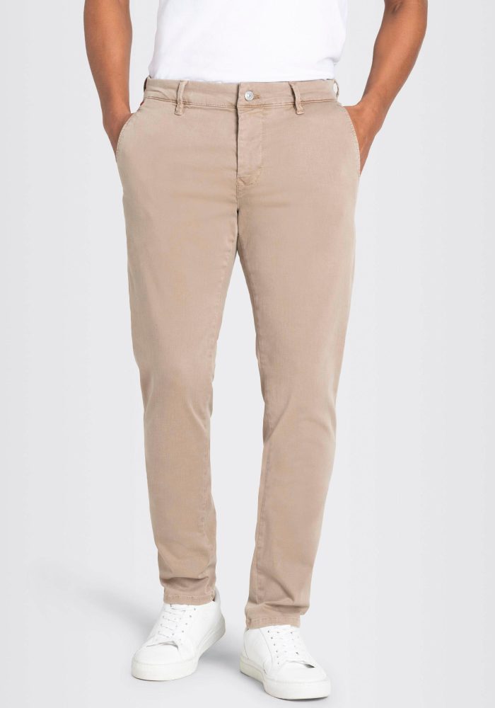 Mac - Driver Chino Slim Straight, für Herren, Beige, Größe W35