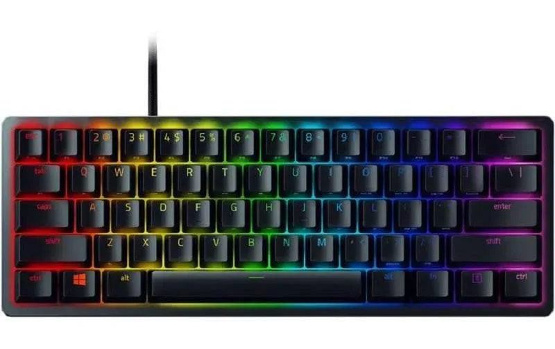 Razer - Huntsman Mini - (Red Switch) [Swiss Layout], Gaming-Tastatur