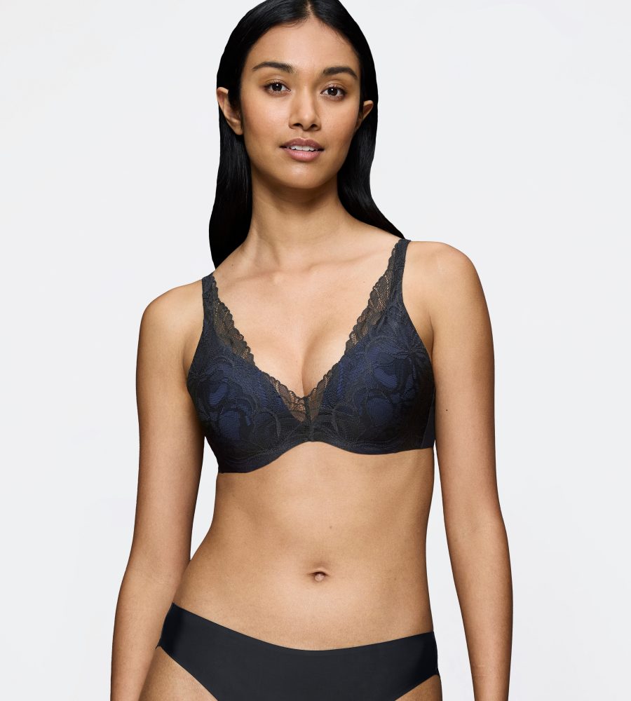 Triumph - Bügel-BH, wattiert, für Damen, Black, Größe 75D