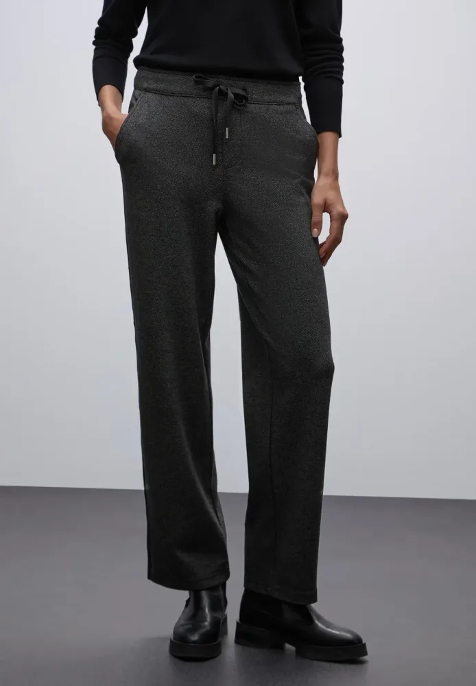 STREET ONE Schlupfhose mit elastischem Bund