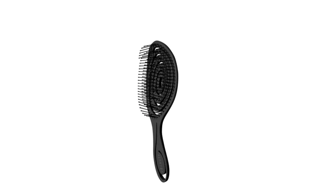 VBEAUTY - BIO Detangler aus Stroh Travelsize – Coral, One Size, Hellorange