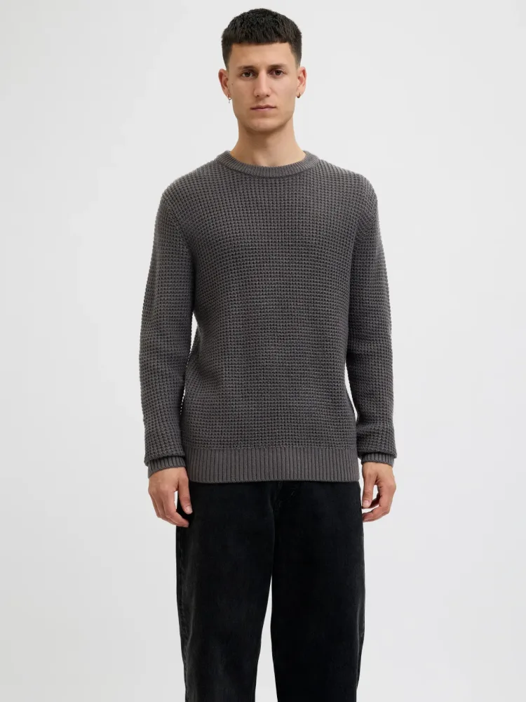 Jack & Jones - Pullover, für Herren, Grau, Größe S