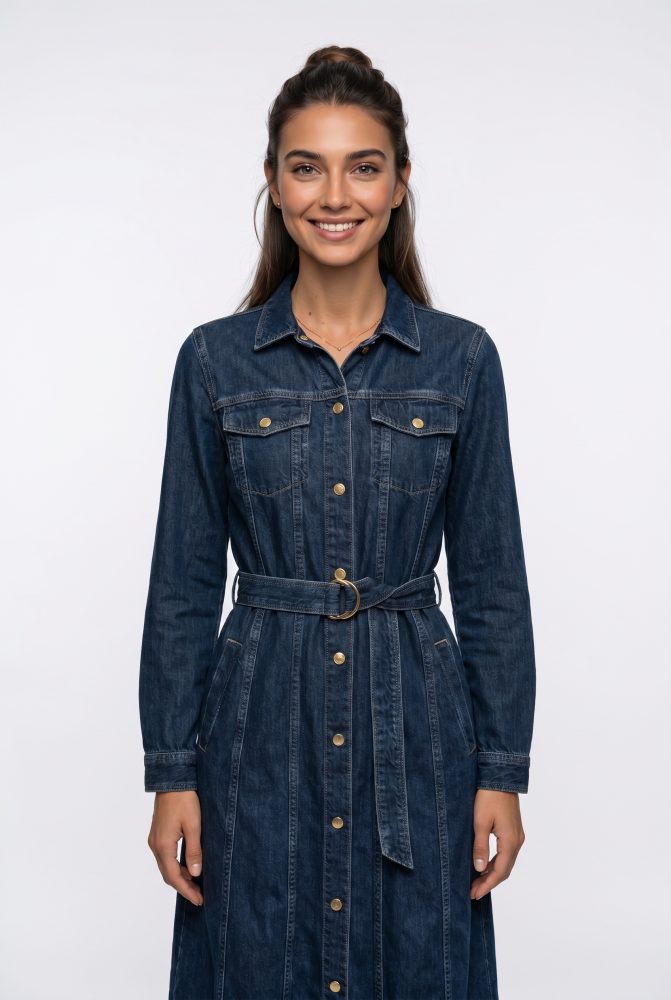 Gant - Kleid, für Damen, Dunkelblau, Größe 40
