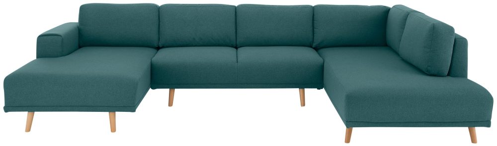 Home affaire Wohnlandschaft »Lasse«, im scandinavischem Stil mit Holzfüssen