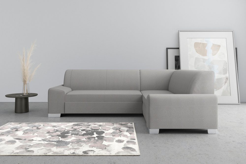 DOMO collection Ecksofa »Anzio«, Wahlweise mit Bettfunktion und Federkern