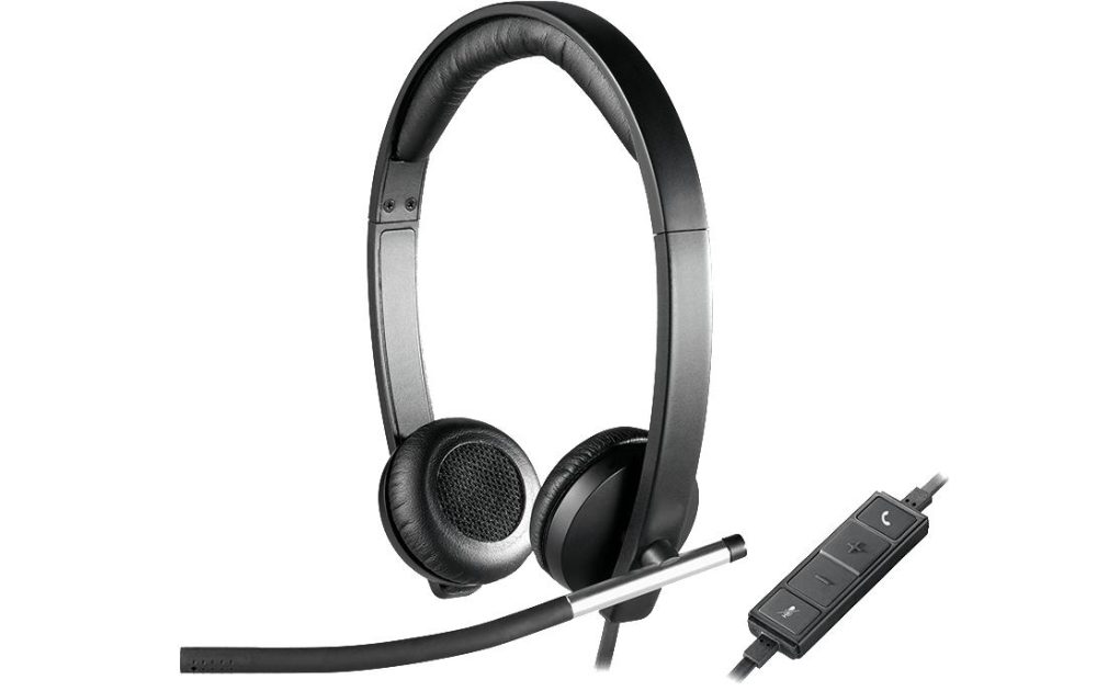 Logitech - H650e (Kabel), Schwarz