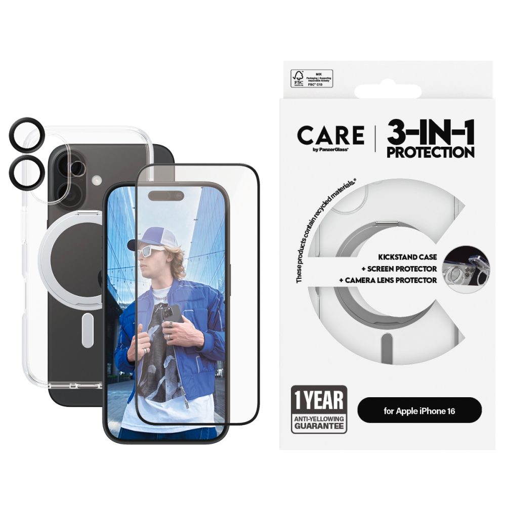 CARE by PanzerGlass Displayschutzglas 