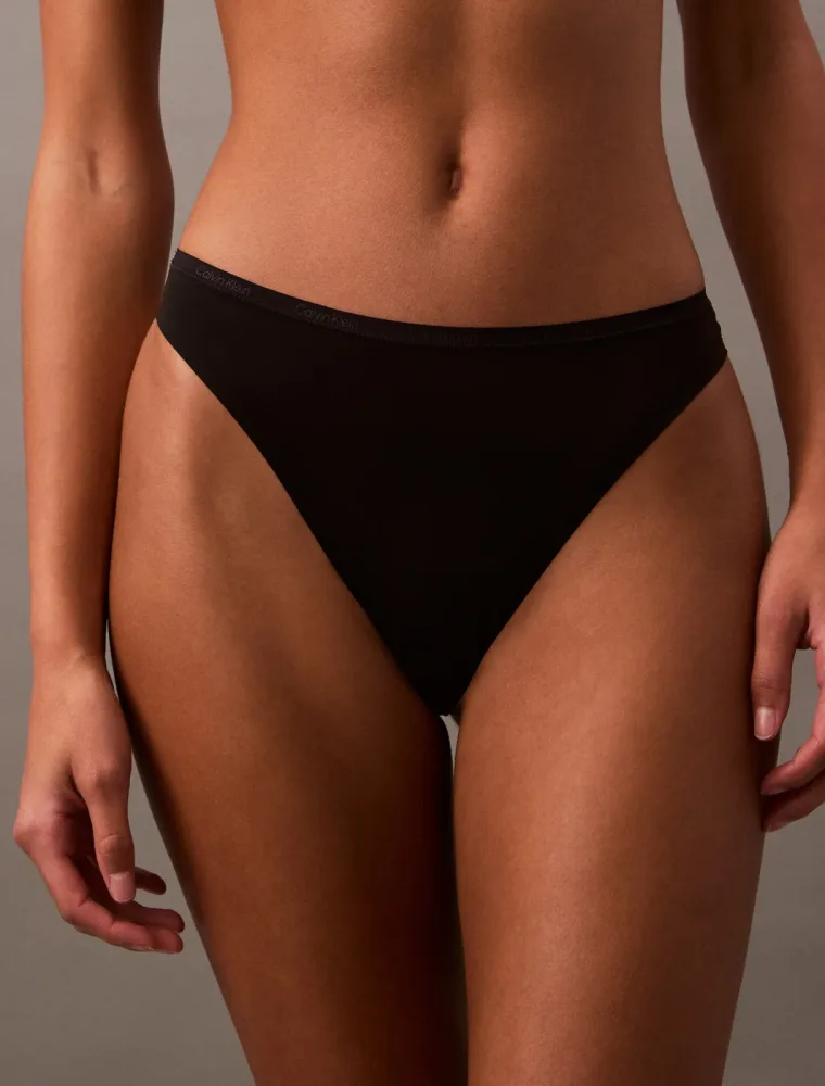 Calvin Klein - String, für Damen, Black, Größe M