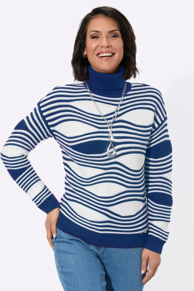 Casual Looks Rollkragenpullover 