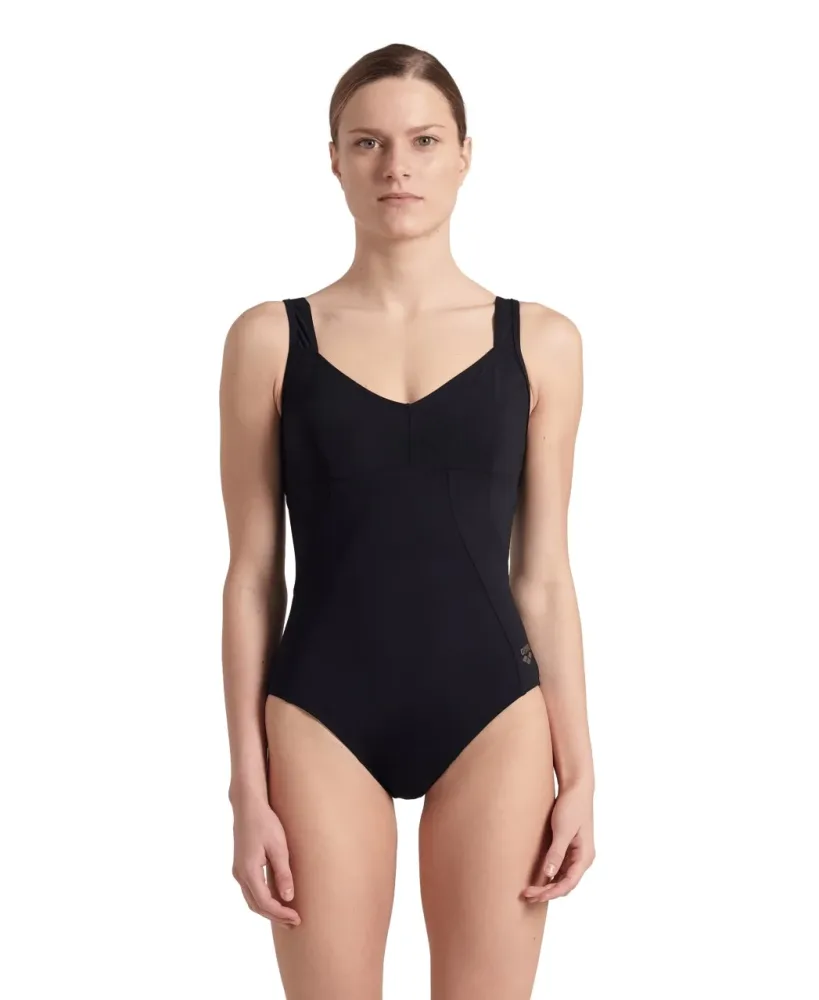Arena Bodylift Vertigo One Piece C Cup R Badeanzug Damen, schwarz, Grösse: D 48
