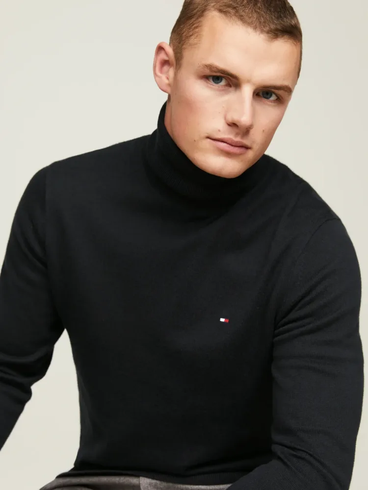 Tommy Hilfiger - Cashmere Pullover, für Herren, Black, Größe M