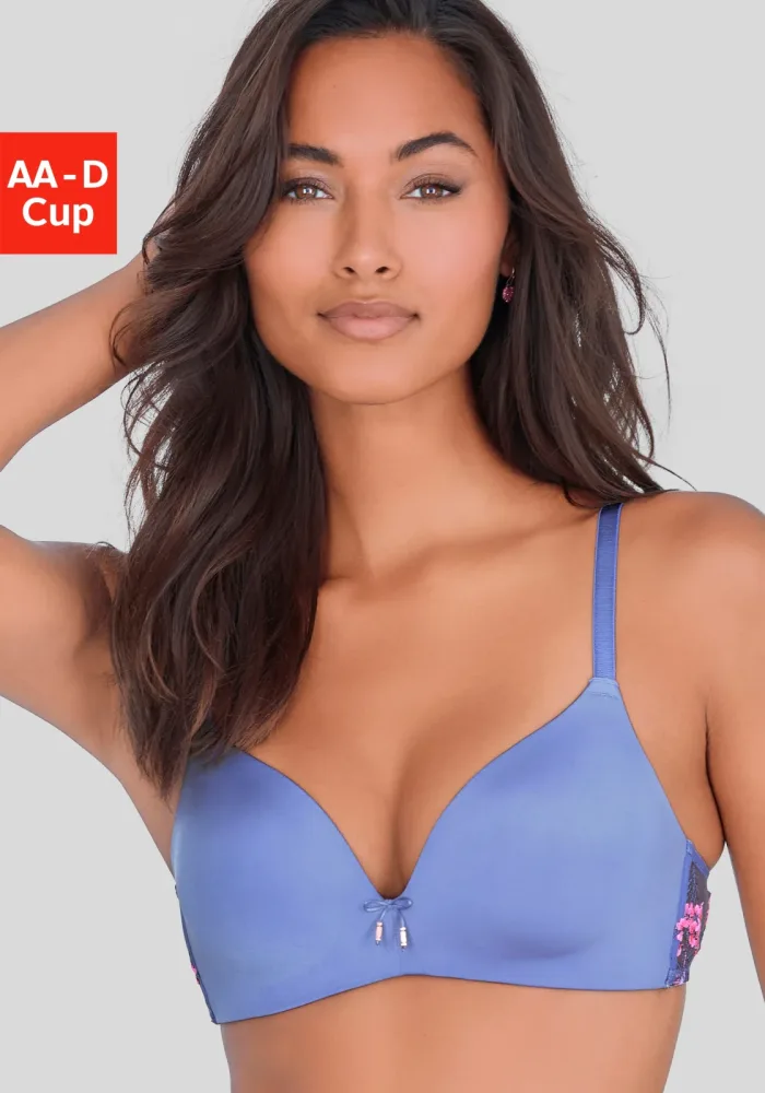 Lascana - Bh, für Damen, Rosa Größe 80A