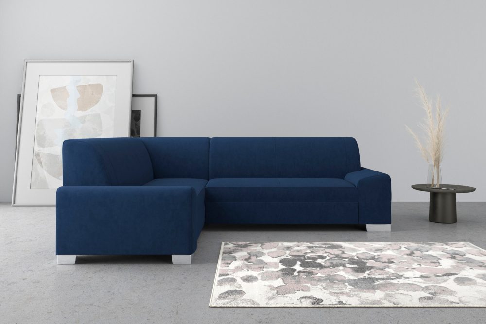 DOMO collection Ecksofa »Anzio«, Wahlweise mit Bettfunktion und Federkern