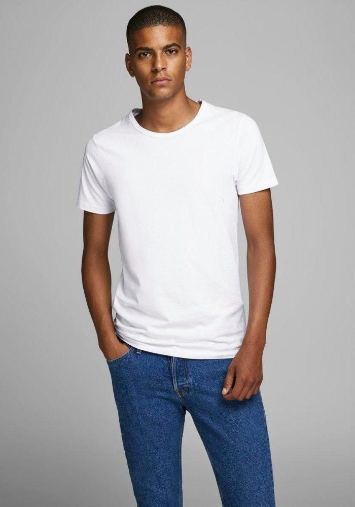 Jack & Jones - T-Shirt, für Herren, Weiss, Größe XXL