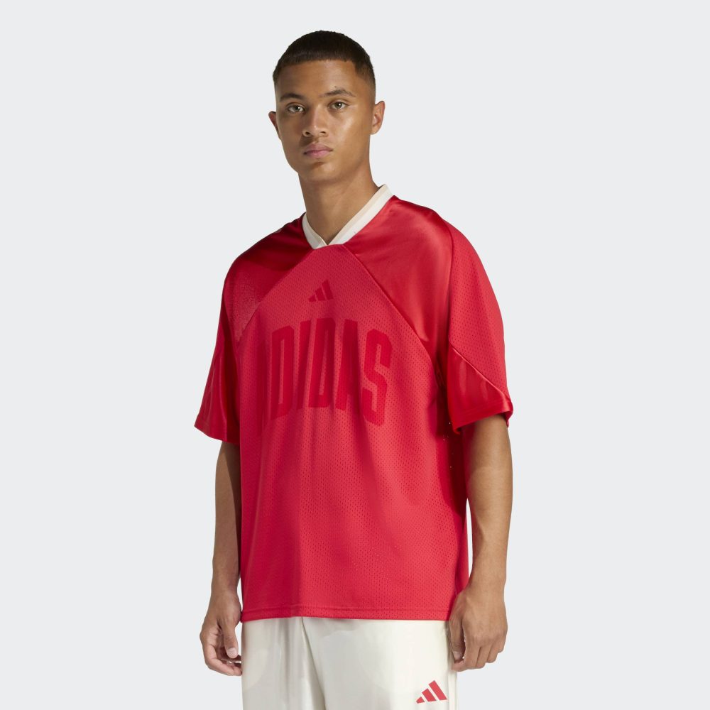 adidas - T-Shirt, für Herren, Rot, Größe S