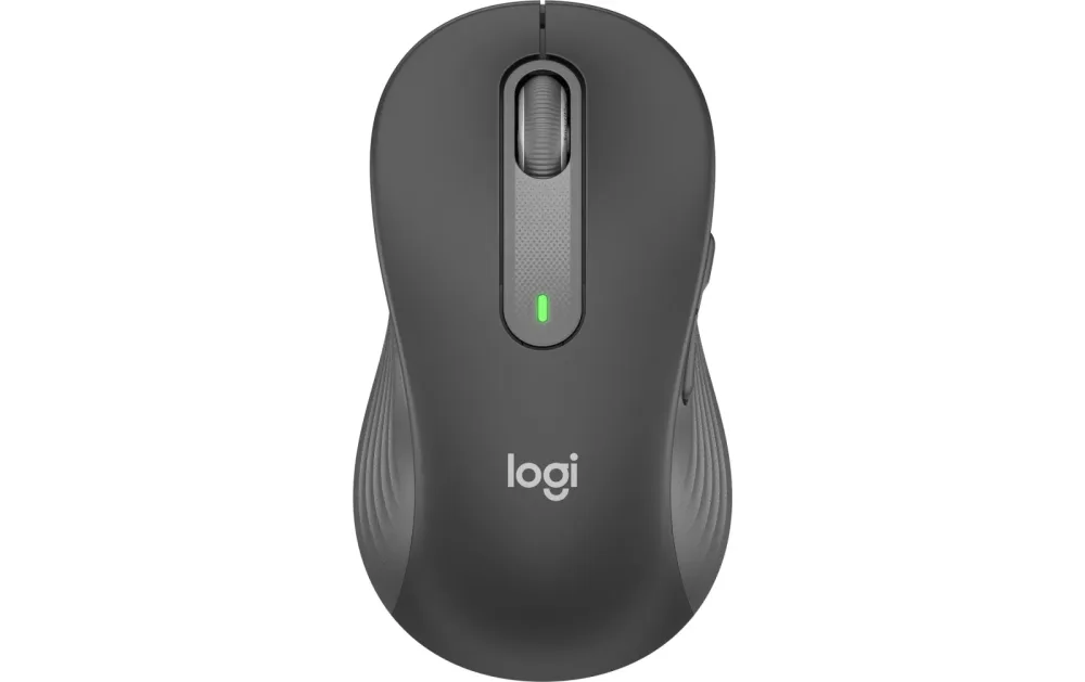 Logitech Signature M650 L left Maus Funk, Bluetooth® Linkshänder Größe: L Optisch Graphite 5 Tasten 4000 dpi