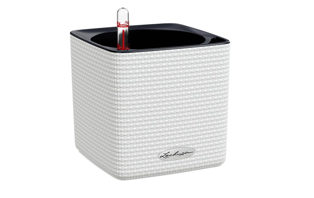 Lechuza Blumentopf Cube Color 14 Weiss