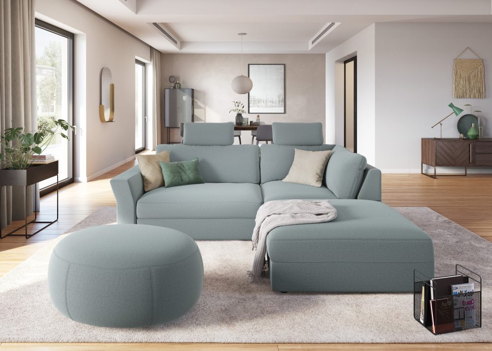 sit&more Ecksofa, inklusive Sitztiefenverstellung
