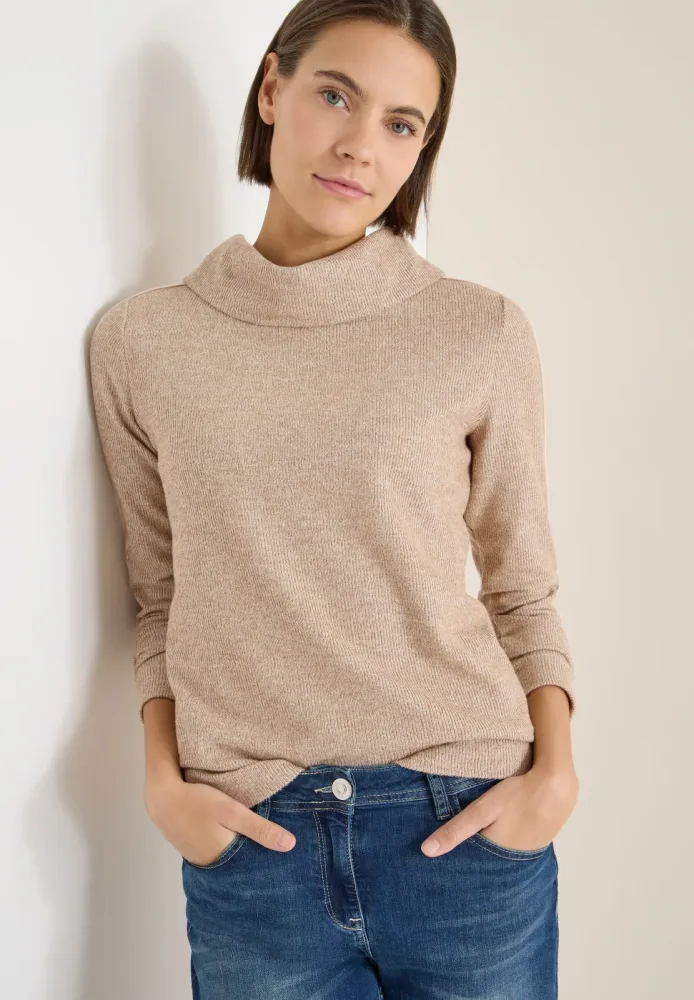 Cecil Sweatshirt, mit Tape-Details an Ärmeln