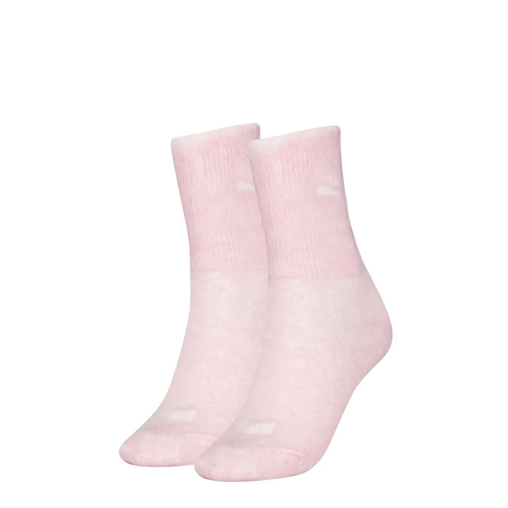Puma - Duopack, wadenlange Socken, für Damen, Rosa Größe 39-42