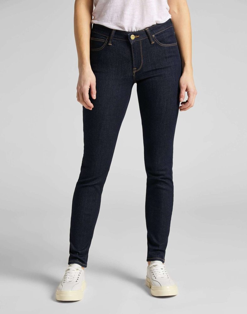 Lee - Jeans Skinny Fit Scarlett, für Damen, Blau Denim, Größe W27/L33
