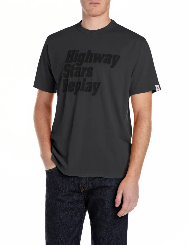 Replay T-Shirt mit Front-Print