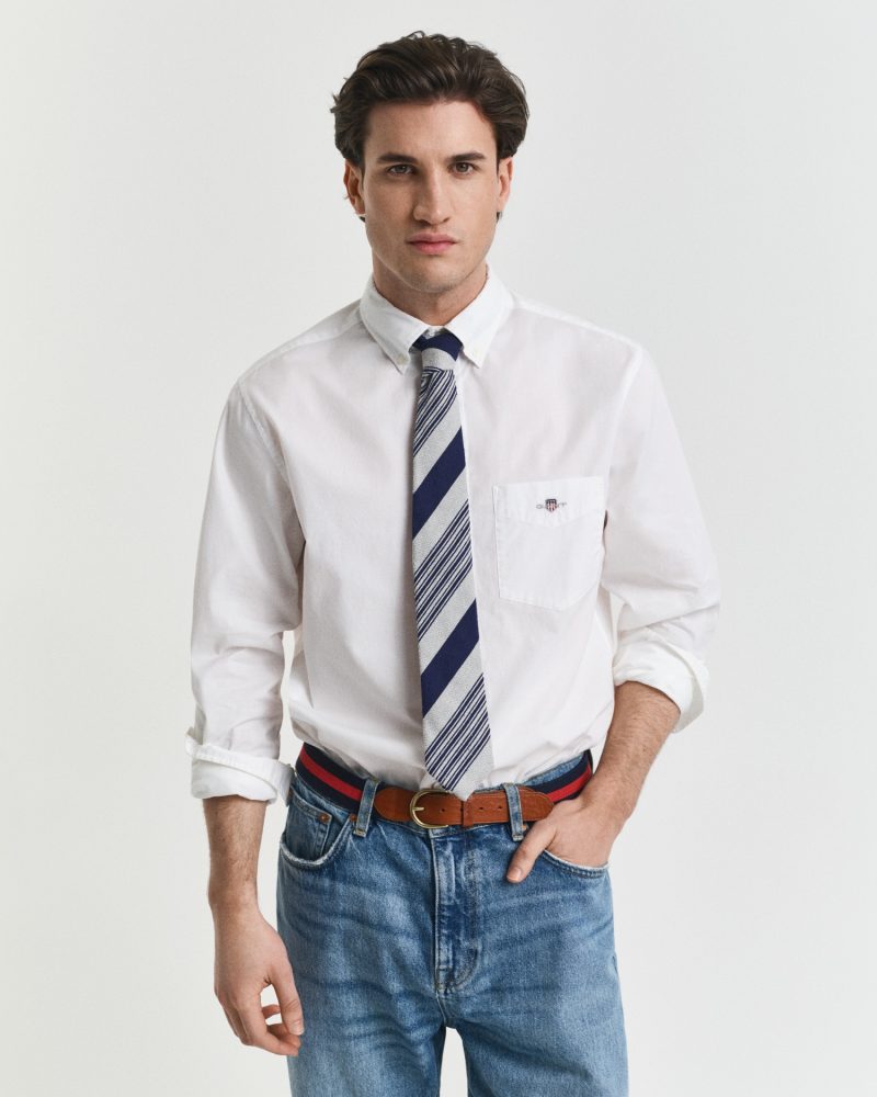 Gant - Hemd, langarm, für Herren, Weiss, Größe S