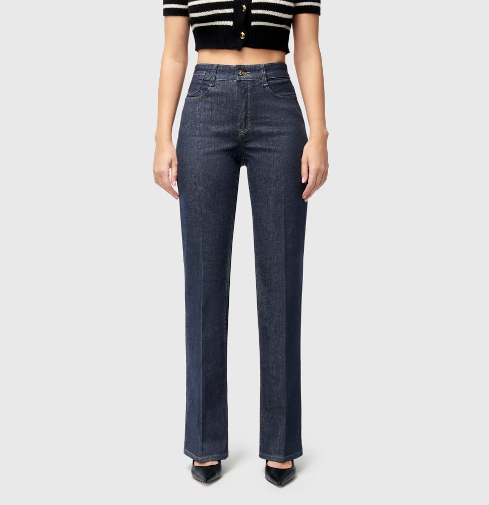 Mac - 5-Pocket Hose, für Damen, Blau Denim Dunkel, Größe W40/L30