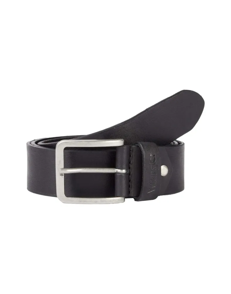 Wrangler - Gürtel Structured, für Herren, Schwarz, Größe 115