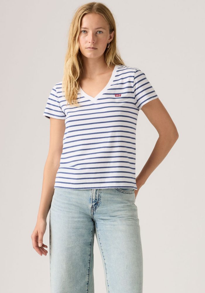 Levi's® - T-Shirt, für Damen, Schwarz/Weiss, Größe XS