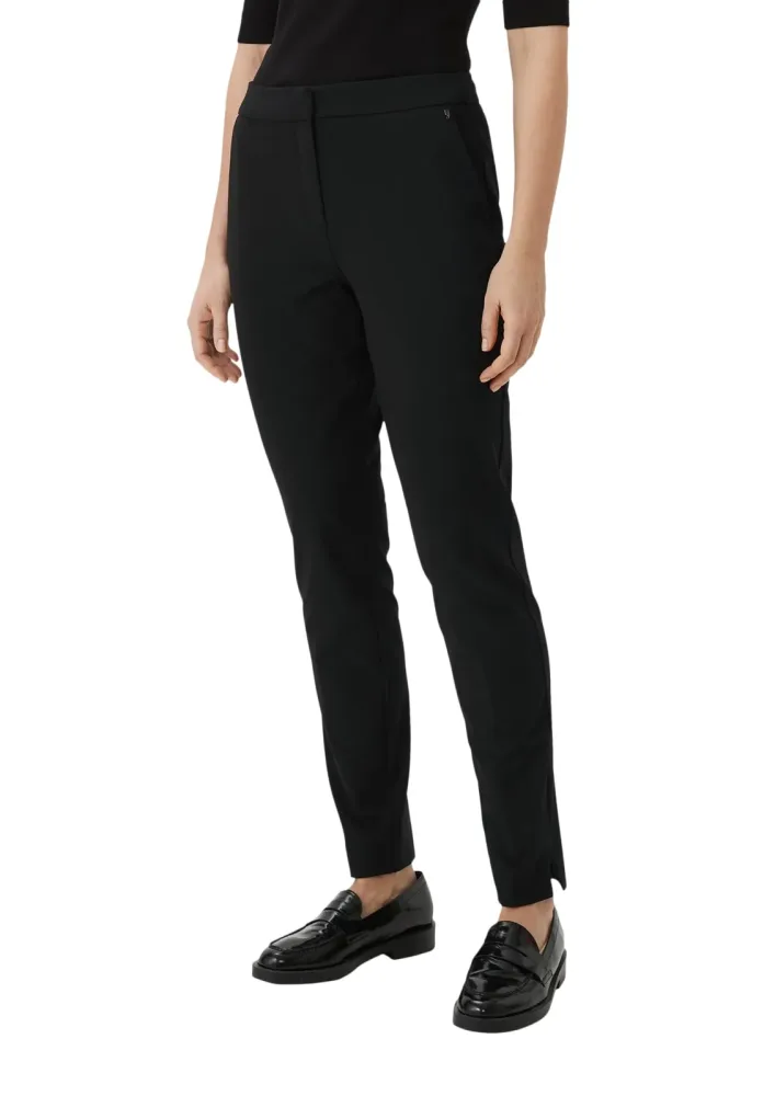 Comma Anzughose mit Viskose und Slim fit