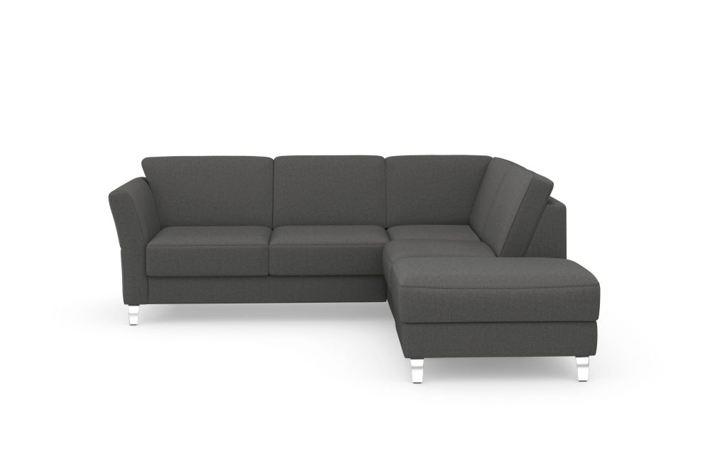 sit&more Ecksofa »Visby V«, Wahlweise mit Bettfunktion und Stauraum, frei im Raum stellbar, mit Federkern, auch erhältlich in dem besonders leicht mit Wasser zu reinigendem 