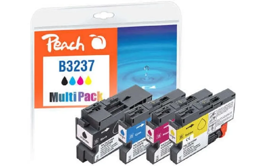 Peach - Tinte Bher LC-3237 BK, C, M, Y, One Size