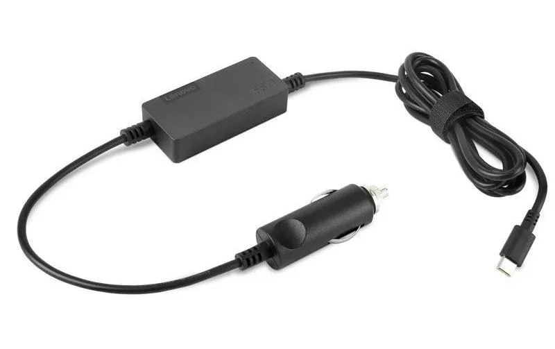 Lenovo - Auto-Adapter 65 W USB-C, Schwarz, One Size